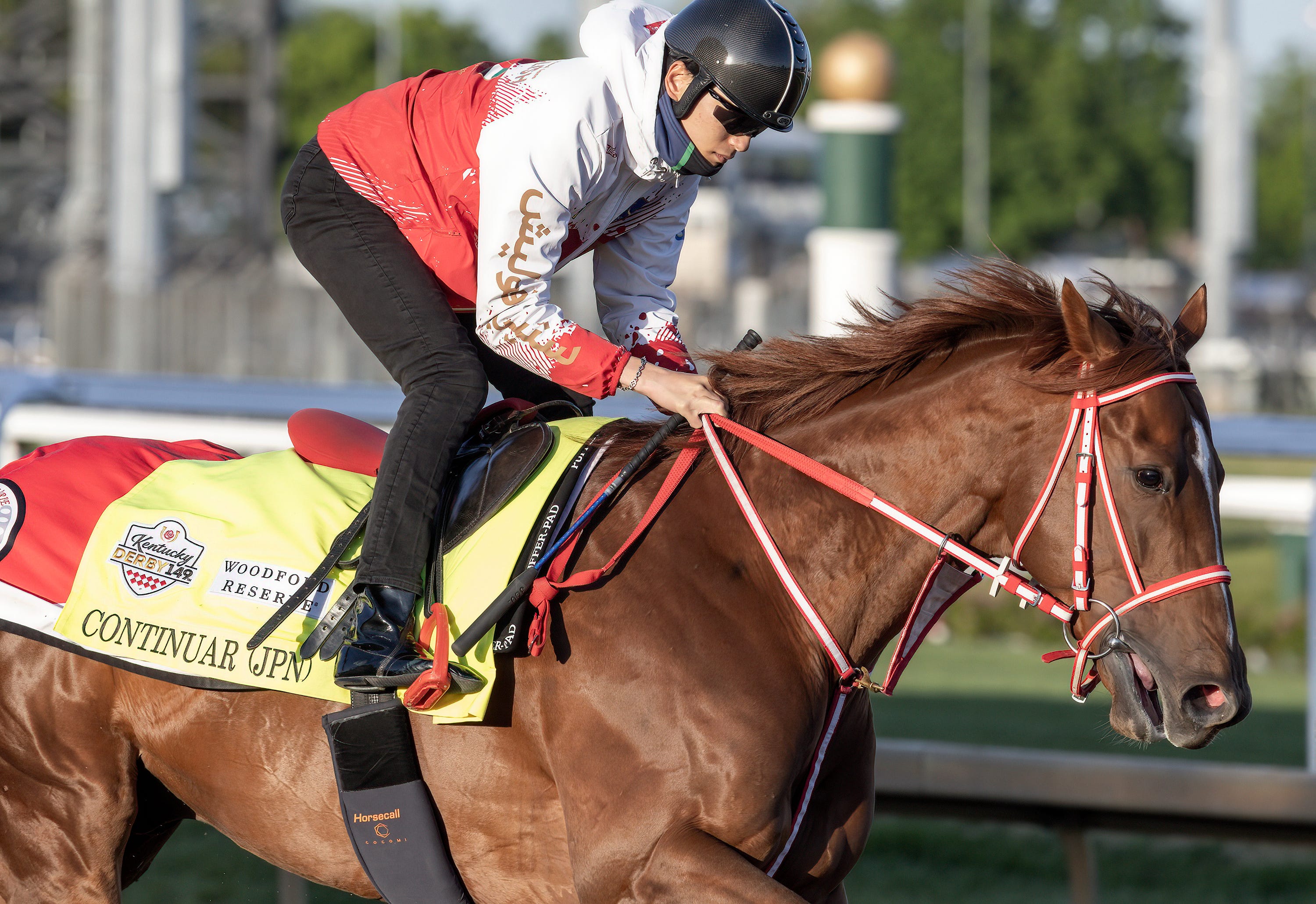 Kentucky Derby Continuar third scratch in one day
