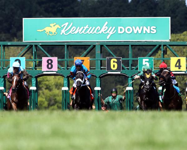 Kentucky Downs meet gets under way with big fields, low takeout