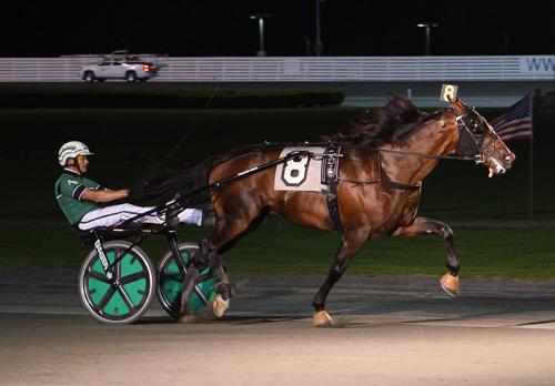 Yonkers Six Pack Dominates Open Handicap Trot In Half Mile Track Return