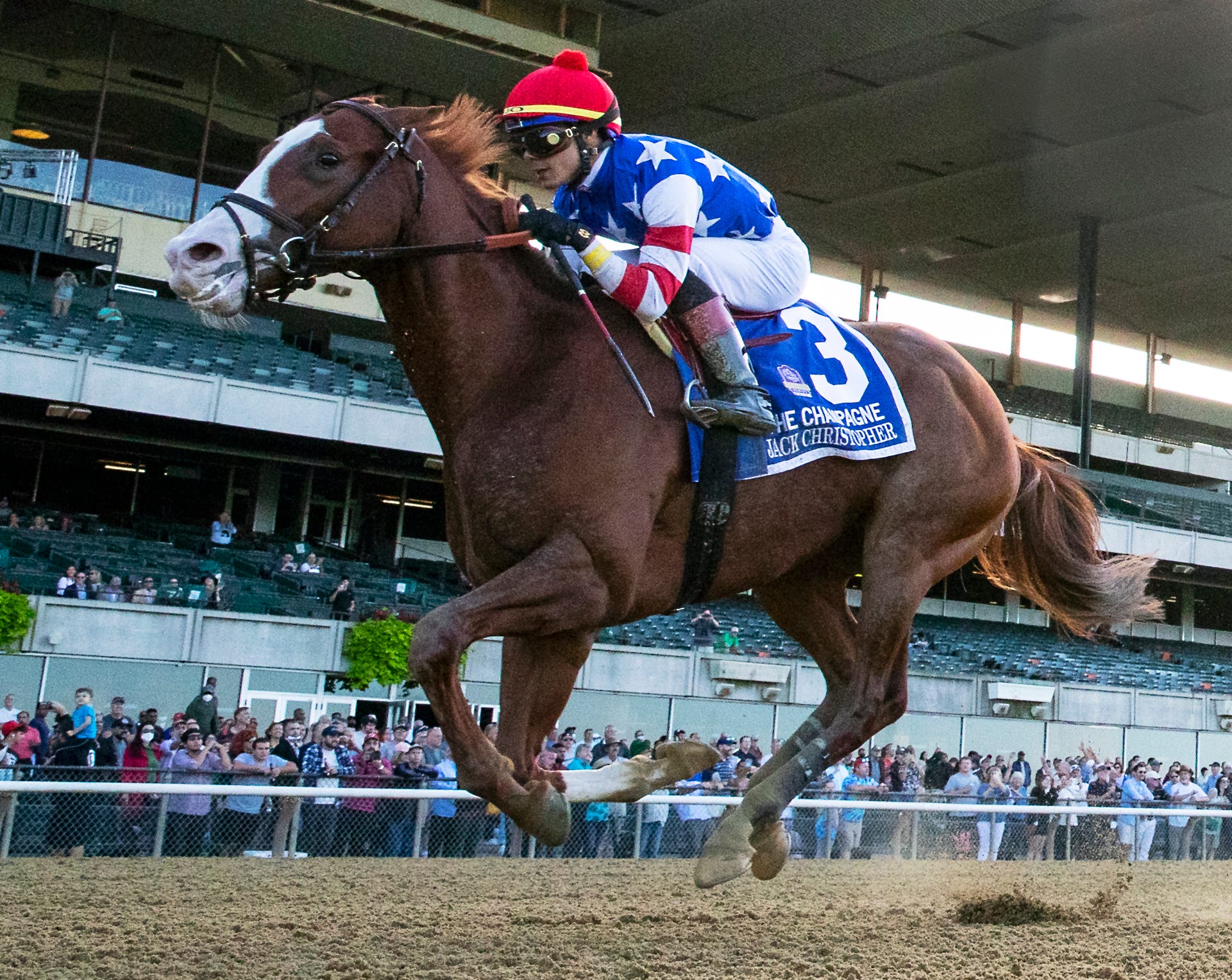 Jack Christopher wins Grade 1 Champagne impressively off debut victory