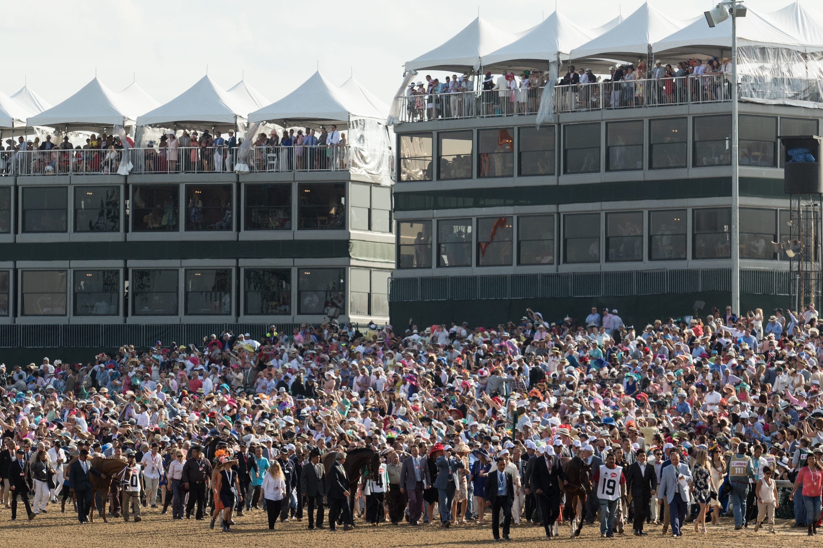 Spectators will be allowed at Kentucky Derby and Oaks, with restrictions