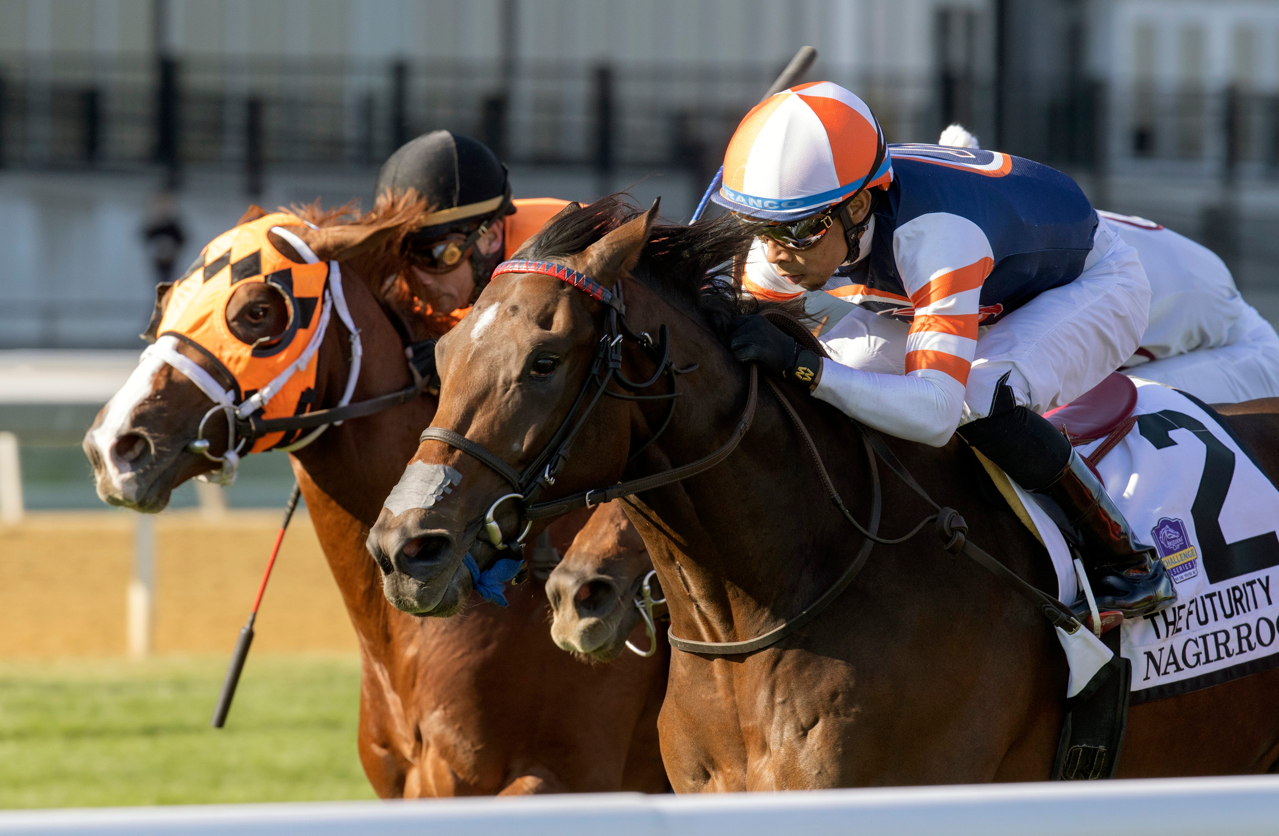 Nagirroc takes Futurity, gains berth in BC Juvenile Turf Sprint