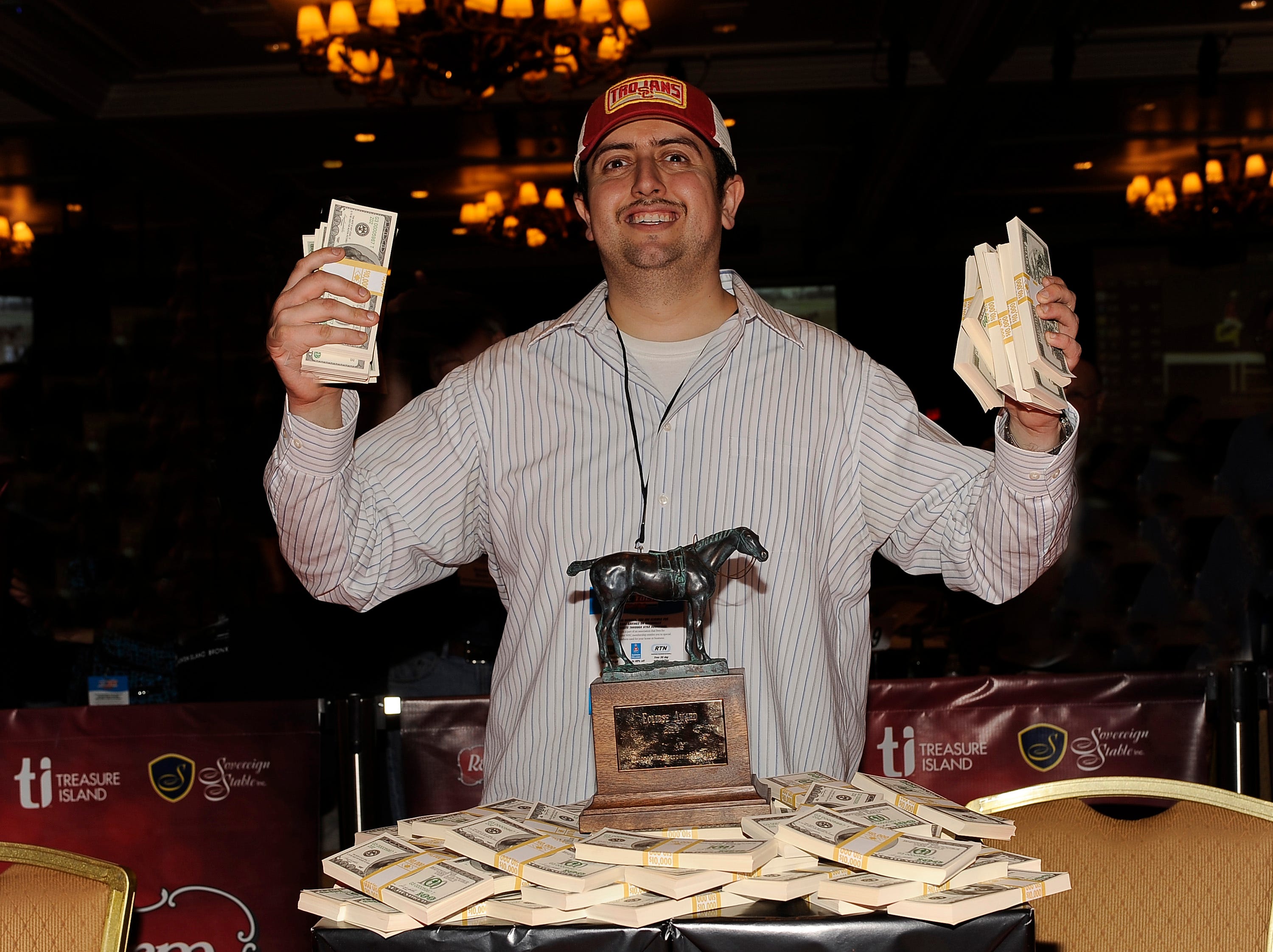 National Handicapping Championship Arias holds on to win